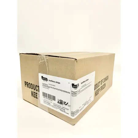 SOY VEG BEEFLESS STRIPS | 10 LBS