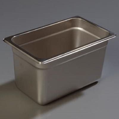 Carlisle 608146 Heavy-Duty 1/4 Size 6"D Food Pan