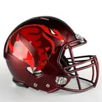 Oversized Half Helmet Football Helmet Decals