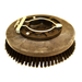 Brush, 11" .028 Nylon W/Plate