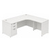 CLALD1014L Radius L-Shape Typical 71" X 72" Desk- White
