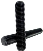 1" - 14 X 10" FULLY THREADED STRAIGHT ROD SAE J429 GR 8 PLAIN