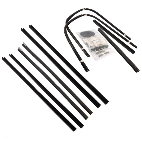 Steele Rubber Products Side Window Run Channel Kit Auto Restoration