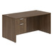 PL103 60"W x 30"D DESK SHELL - Modern Walnut