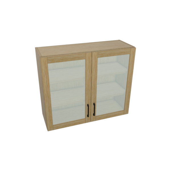 Chelsea Glass Door Wall Cabinet Kit - 36”x 30” X 13”