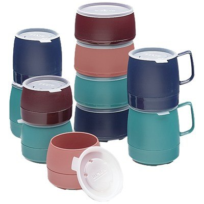 Dinex DX119750 Insulated Mug 8 oz Capacity 