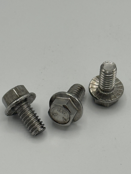 1/4" - 20 X 1/2" IFI-111 SERRATED HEX FLANGE SCREW 18 - 8 STAINLESS STEEL PASSIVATED