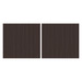  PL44LD - PAIR LAMINATE HUTCH DOORS - Espresso