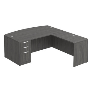CLALD1011 L-Shape 71" X 88" Desk- Coastal Grey
