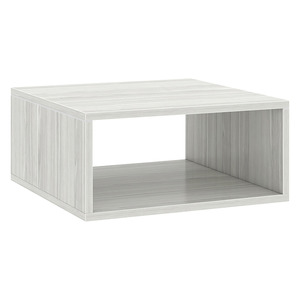 PL9997 COMPOSE END TABLE CUBE- SILVER BIRCH