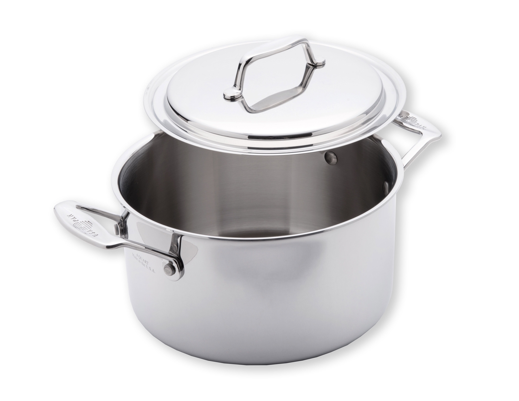 USA PAN® USA PAN 4 Qt Stock Pot with Cover