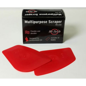 Multi-Purpose Plastic Scraper 12 Pack