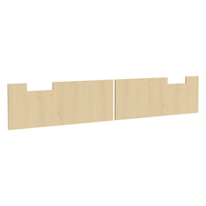 PL38MOD2 PAIR MODESTY PANELS- MAPLE