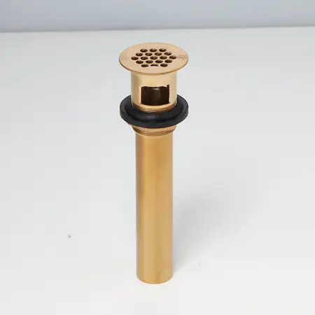155A-BGPVD: Brushed Gold PO Plug Open Grid (PVD)