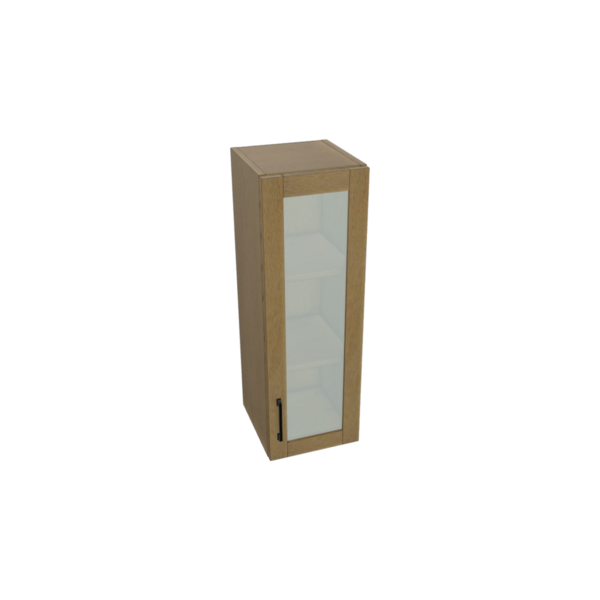 Artesia Glass Door Wall Cabinet Kit - 12”x 36” X 13”