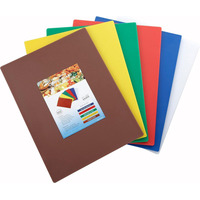 Winco CBST-1520 Cutting Board Set 15" X 20" X 1/2" Thick