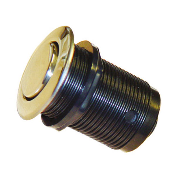 Len Gordon #15 Chrome 1-1/4" Air Button 36-0006A