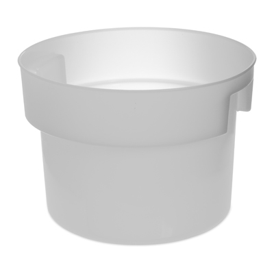 Carlisle 120002 White Polyethylene 12 qt Bain Marie