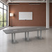 PALBS4237N - 10 ft. Classic Boat Shape Conference Table with Palmer Base