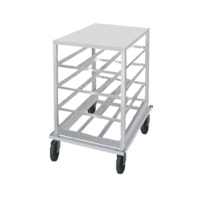 Advance Tabco CR10-72 Can Rack Low-Profile Mobile Design with Al