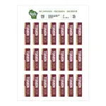 Towel ID Heat Press Label Sheets