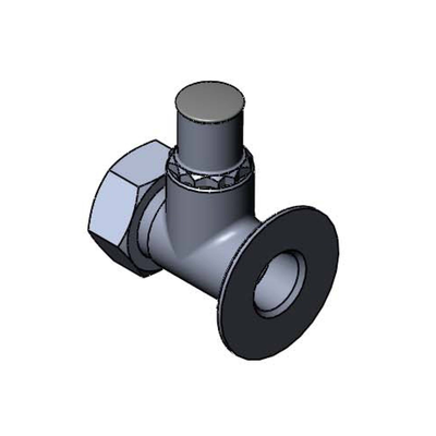 T&S Brass0JJ Union Coupling Inlets 1/2" IPS Female Inlet with Loose Key Stop