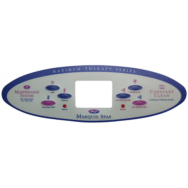 Marquis MTS Series 6-Button Overlay 650-0447