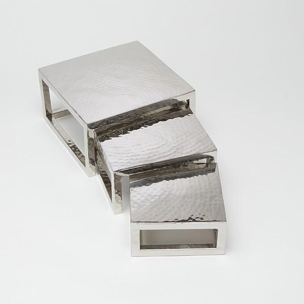 Hammered Frame Riser Set