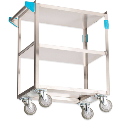 Carlisle UC3031524 15.5" x 24" 3-Shelf Stainless Steel Utility C