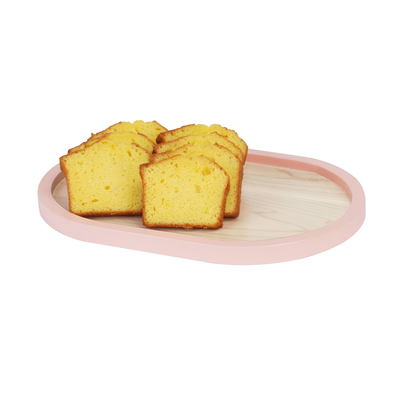 Cal-Mil 22379-1316-108 13" x 16" Blonde Serving Tray
