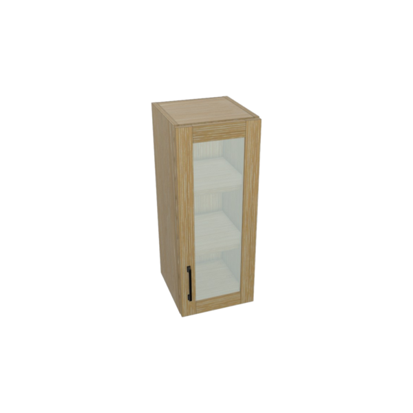 Chelsea Glass Door Wall Cabinet Kit - 12”x 30” X 13”