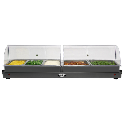 Cadco WTBS-5N-HD Heavy Duty Grand Buffet Server Countertop