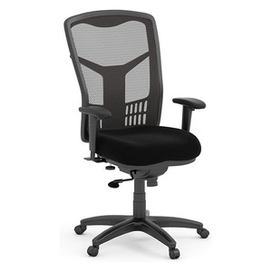 7701 HIGHBACK EXEC CHAIR- BLACK 9106