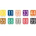 GBS/VRE Compatible Numeric 91300 Label Rolls