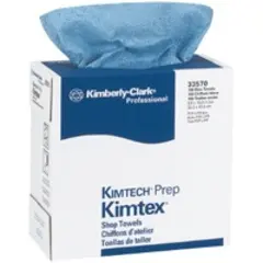 33570 KC KIMTECH PREP KIMTEX BLUE WIPERS, 8.8 X 16.8, 100 SHT/PK, 5 PK/CS