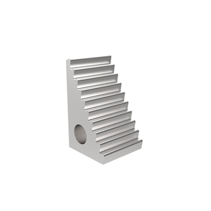 Jergens 21714 Step Block, 2In Large Aluminum
