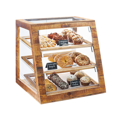 Cal-Mil 3432-99 21"W x 21-1/2"D x 21-1/2"H Madera Bakery Display Case