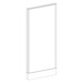 P5324 NON-POWER Webb Panel - 53"H x 24"W Aspen Fabric, Silver