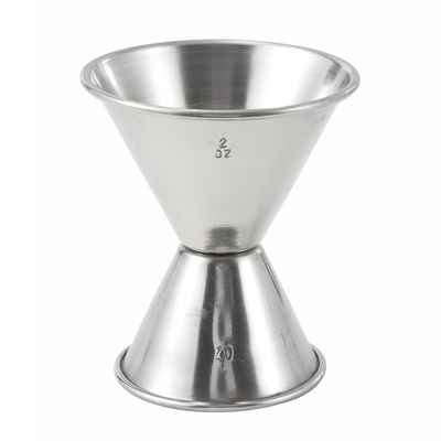 Winco J-5 1 Oz. X 2 Oz. Jigger
