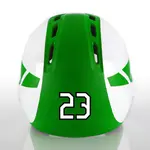 2 Color Custom Font Die Cut Number Decals