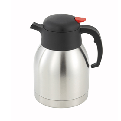 Winco CF-1.5 1.5 L Stainless Steel Lined Carafe