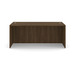 PL101 71"W x 36"D  DESK SHELL- Modern Walnut