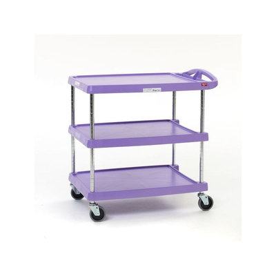 Metro MY2030-24AP Allergen Free Zone Mycart Series Utility Cart 2-Shelves