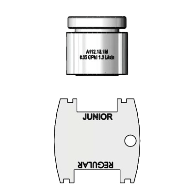T&S Brass B-0199-10-N035 Non-Aerated Spray Device Vandal Resistant
