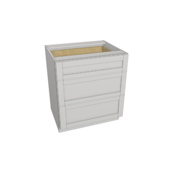 Metropolitan White Drawer Base - 30 W X 34 1/2 H X 24 D