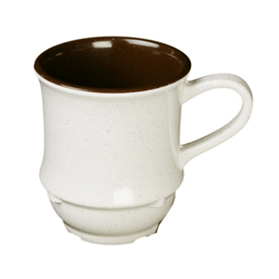 Thunder Group Ad918Aa Arcadia Melamine 3-1/4" Two-Tone Mugs 9 Oz.