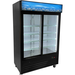 FSE MRFS-2D/B 53 Inch Two Section Glass Door Merchandiser