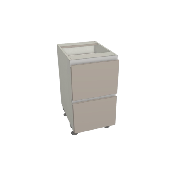 Capri Gola Base 2 Drawers 18" x 34.5" x 23.75"