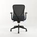58811 KONFURB NUVÉ CHAIR - Black Frame w/Blue Seat