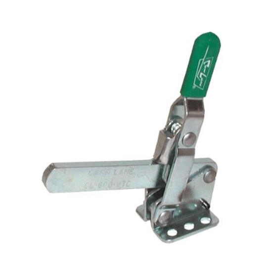 Carr Lane CL-600-VTC Vertical Toggle Clamp, Solid Angled Arm -Steel (750lbs)